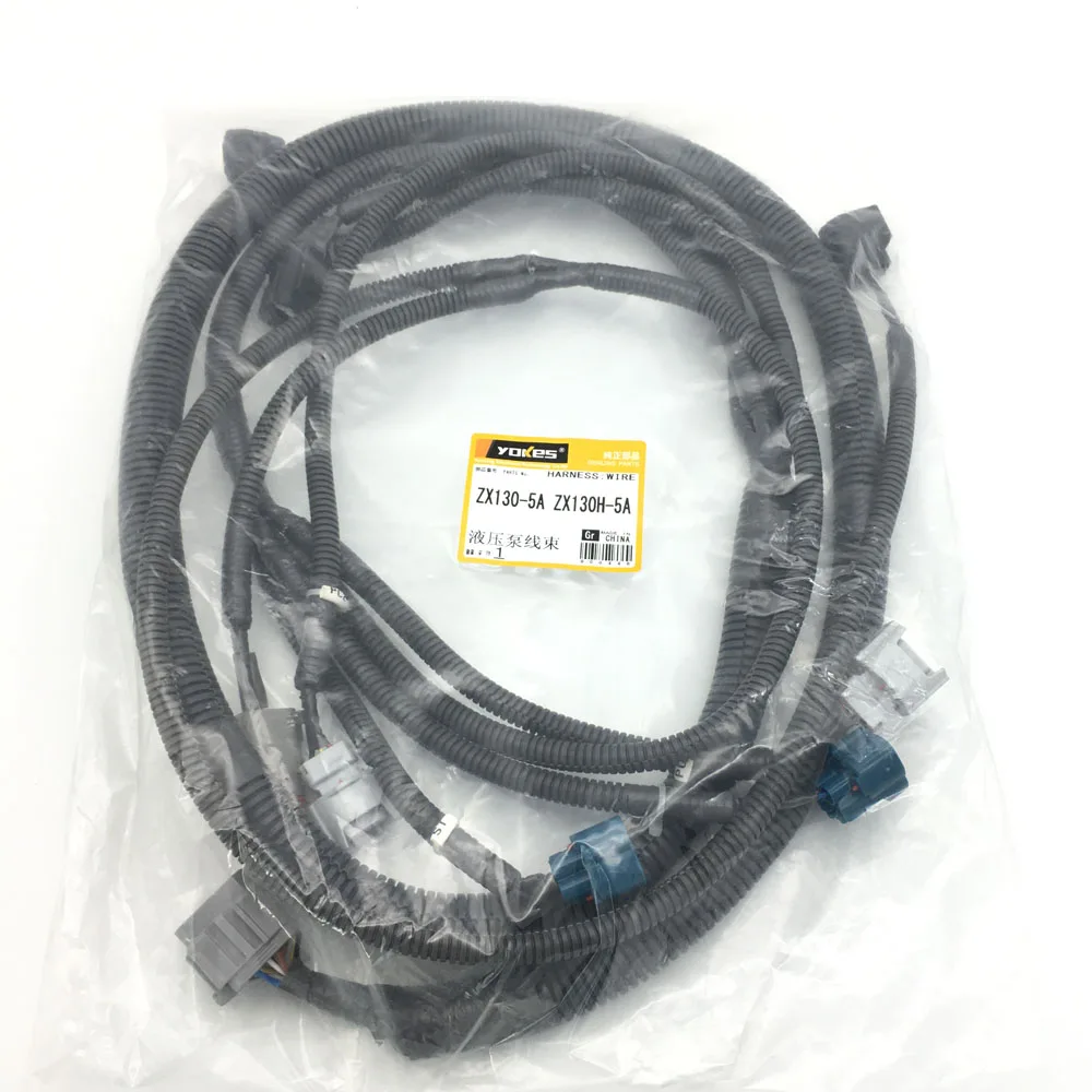 油圧ポンプ配線ハーネス,Hitachi部品用ワイヤーケーブル,掘削機