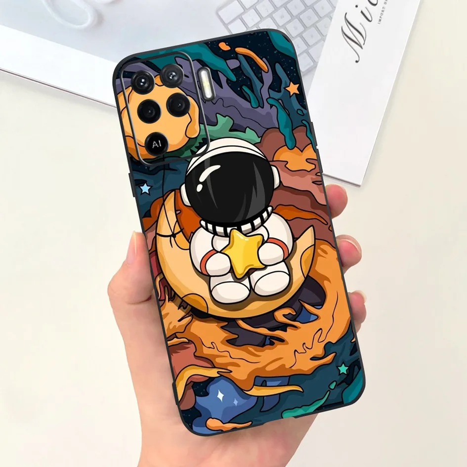 Cute Painted Soft Silicone Phone Case - Colorful Design s
