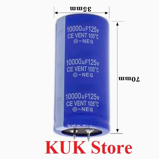 

Оригинальный 100% новый 10000UF 125V 35x70 мм 35*70 мм