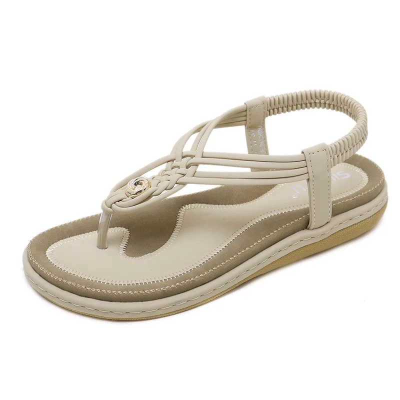 Women Shoes Comfort Sandals Summer Flip Flops Flat Sandals Gladiator Sandalias Mujer Size 36-42 E151