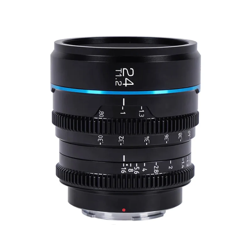 Sirui 24Mm 35Mm 55Mm T1.2 S35 Cine Lens Manuale Aps-C Obiettivo Verticale Ad Ampia Apertura Per Sony E Canon Rf Fuji X Lumix Bmpcc4K Zcam