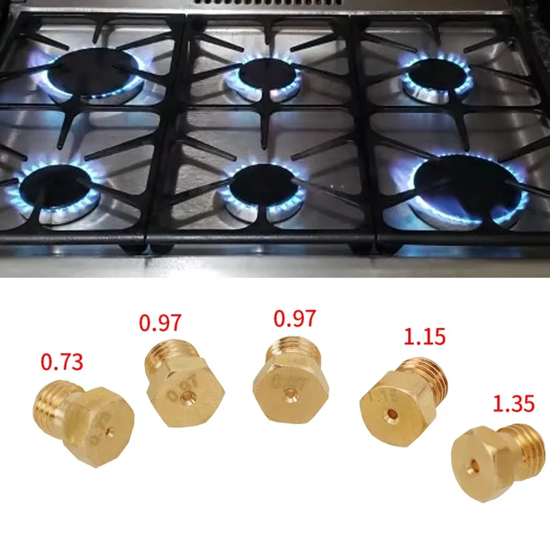 Burner Gas Hob LPG Conversion Kit Jets Nozzles Propane Injectors