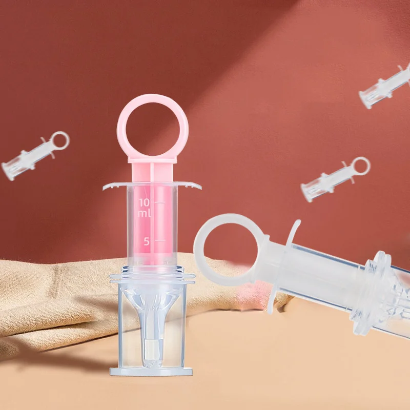 Anti-Choke Baby Medicine Feeder Newborn Kids Smart Medicine Dispenser Needle Feeder Squeeze Children Medicine Dropper Dispenser 4