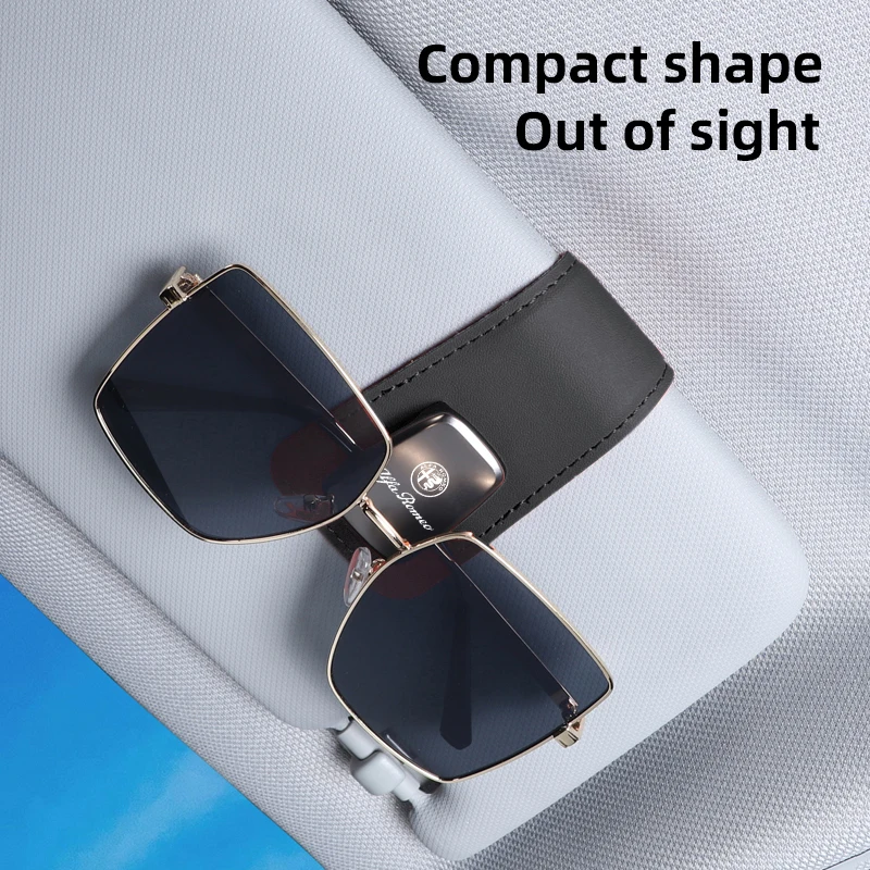 Car Interior Sun Visor Sunglasses Clip and Eyeglasses Holder