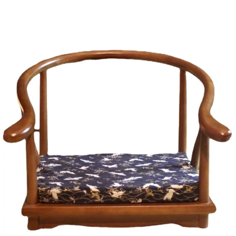 

YY Chinese Washitsu Chairs Solid Wood Chair Japanese Floor Chair Stool Bay Window Chair