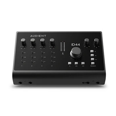Audient-iD44 MKII 24out 오디오 인터페이스 USB 사운드 카드, 전문 사운드용 오디오 콘솔 마이크 프리앰프 4 개 포함