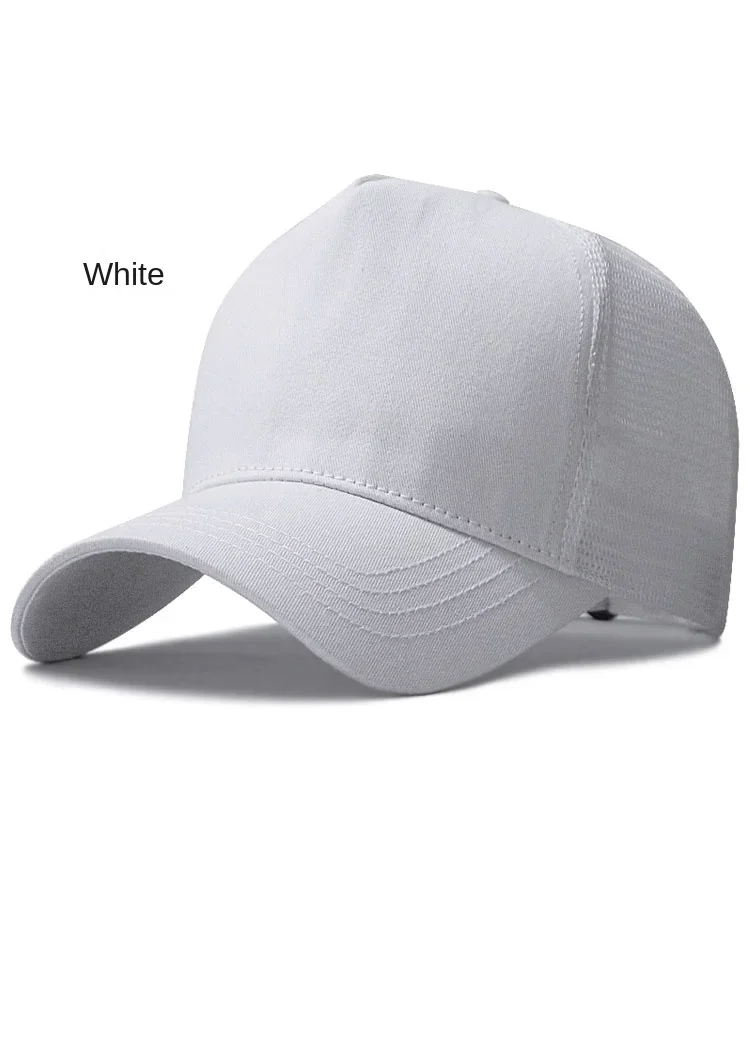 Big Head Man Large Size Mesh Baseball Hats Outdoors Plus Size Sport Caps Dad Oversize Trucker Cap 56-61cm 62-66cm