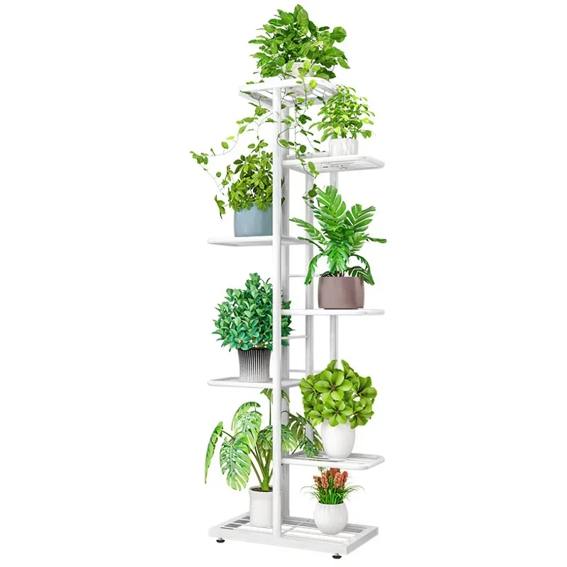 Modern Flower Stand Balcony Multi-layer Pots for Plants Stable Load-bearing Flower Holders Beautiful and Practical Planter Stand