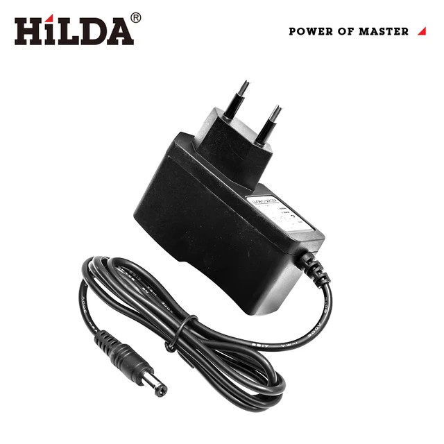 HILDA Universal Charger For 3D/4D Laser Level Lithium Battery EU Plug AC Power Adapter Laser Level Accessory 2