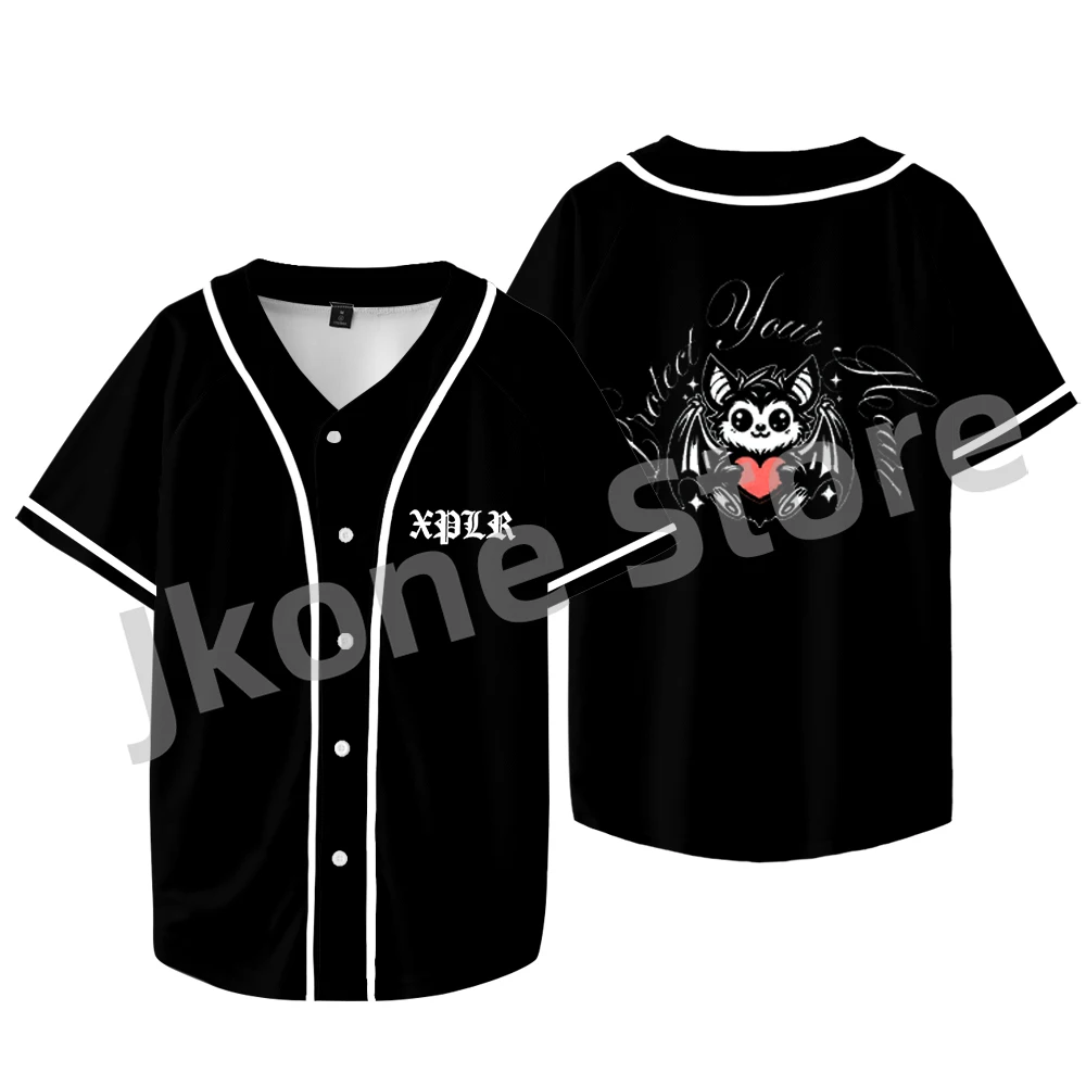 

Sam and Colby XPLR PYH Merch Baseball Jacket Women Men Fashion Casual Short Sleeve T-shirts Tee