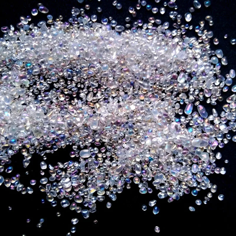 aquarium ornaments miniature ornament ornament crafts crystal stone ornament crystal ornament miniature figurines Colorful Stone Fish Tank Rock Pet Water Fountain Sand Garden Decoration Miniatures Terrarium Aquarium Pebble Crystal Accessories