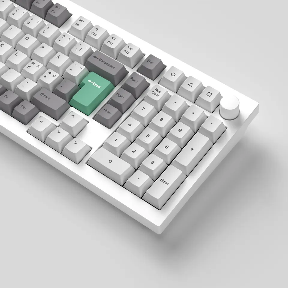 Sunzit PBT Keycaps - 100 toetsen Coral Sea Cherry Profile Dye