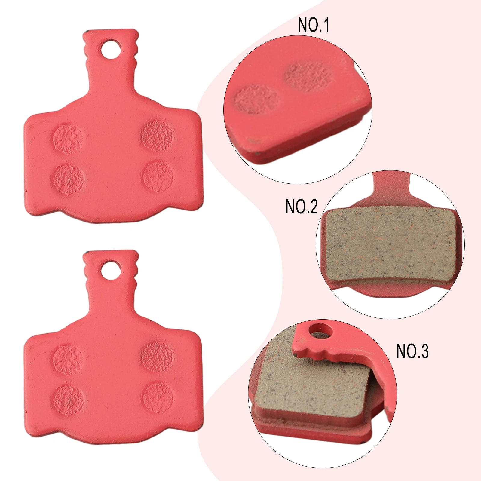1/2 Pair Bike Bicycle Ceramics Disc Brake Pads For Magura MT2/MT4/MT6/MT8 DK-17 Outdoor Cycling Bike Brake Pad Parts Accessories