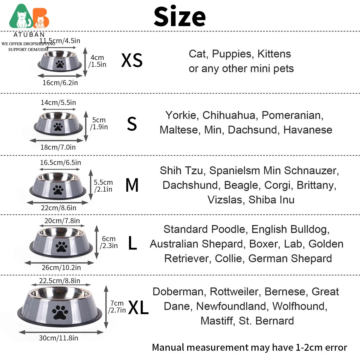 Stainless Steel Non-Slip Dog Bowl 3