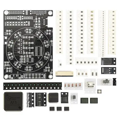 SMD Components Difficult Soldering Practice Board Kit SOP QFP/N BGA Double-sided SMT Soldering Skills Training image 7