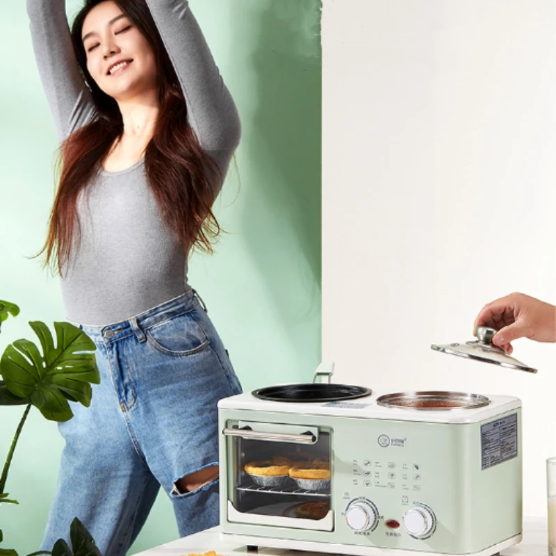 Small Mini Oven Breakfast Machine Steaming, Roasting, and Boiling In Four In One Multi Function 오븐  Bread Machine Maker 5