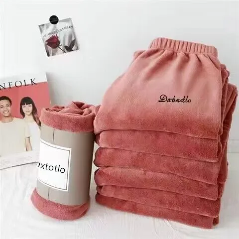 Warm pants honey red