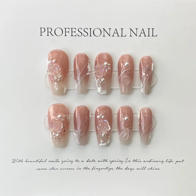 10Pcs-Handmade-Press-on-Nails-Long-Ballet-Blue-Fake-Nails-with-3D-Ocean-Moon-Rhinestone-Design jpg