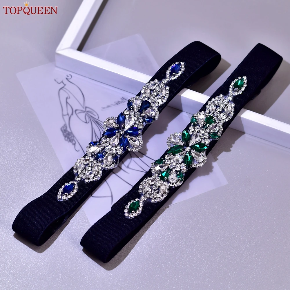 

TOPQUEEN Elastic Belt Dress Stretch Waist Belt Women Dress Accessories Waistband Corset Waist Clothing Decoration Belt S464-ML