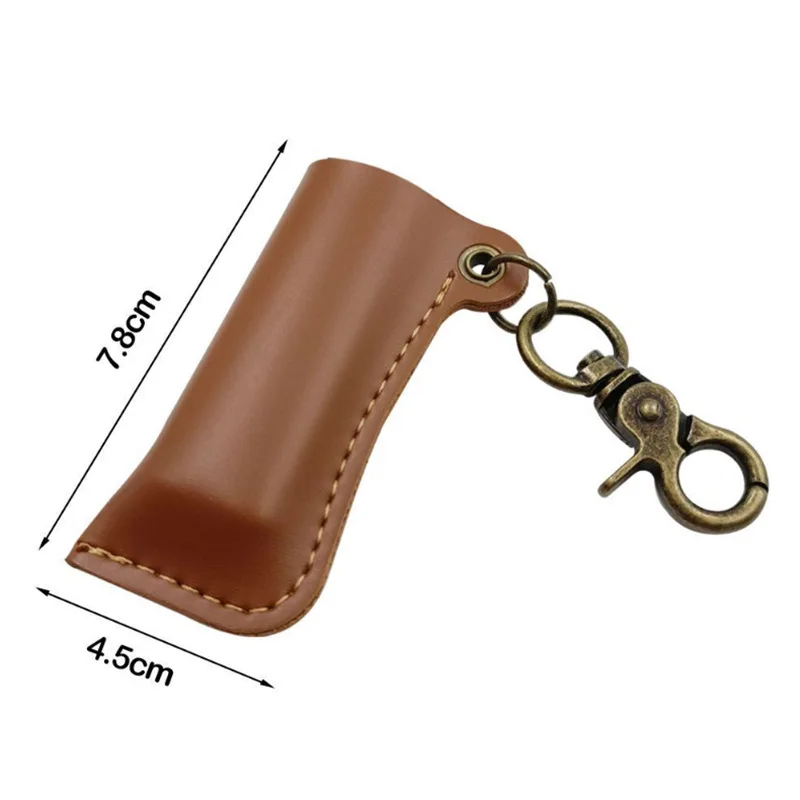 Vintage PU Leather Lighter Sleeve Cover