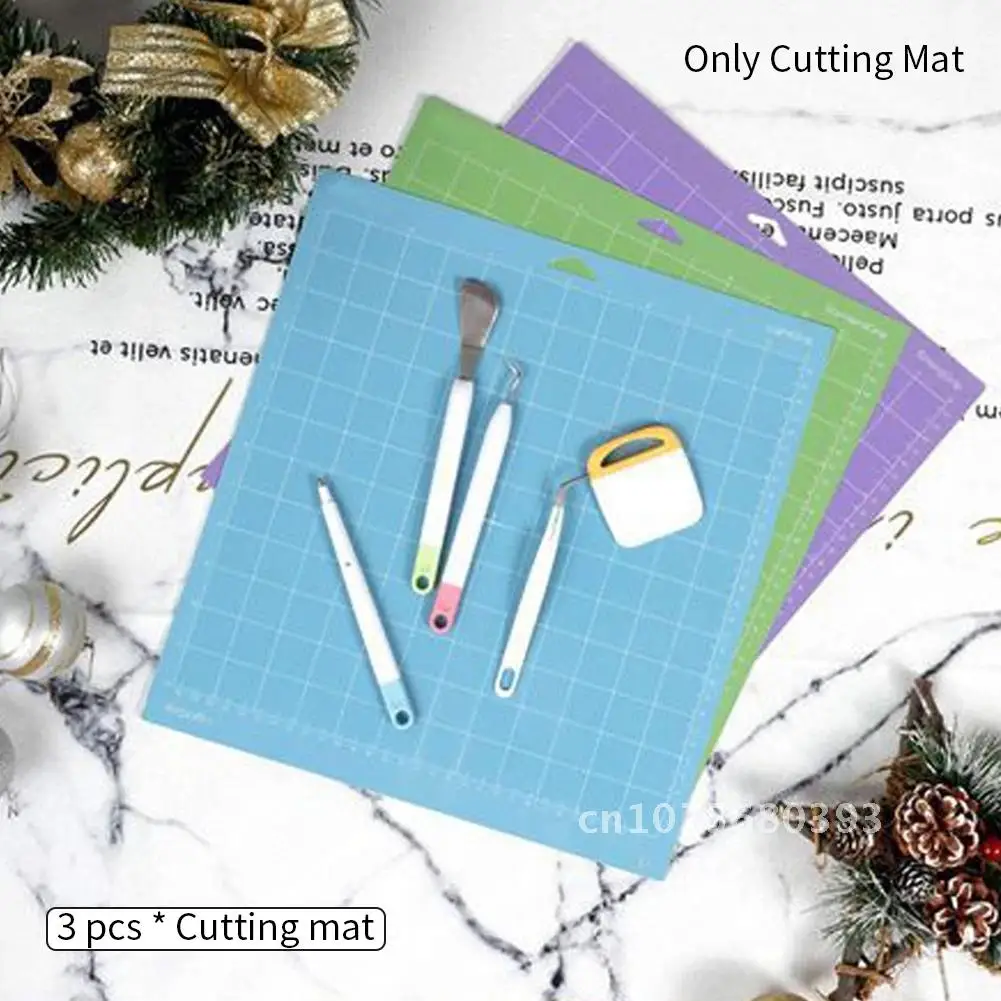 

Cutting Mat Adhesive Engraving Machine Accessories Lightgrip StandardGrip StrongGrip Variety Pack Base Plate For Cricut Maker