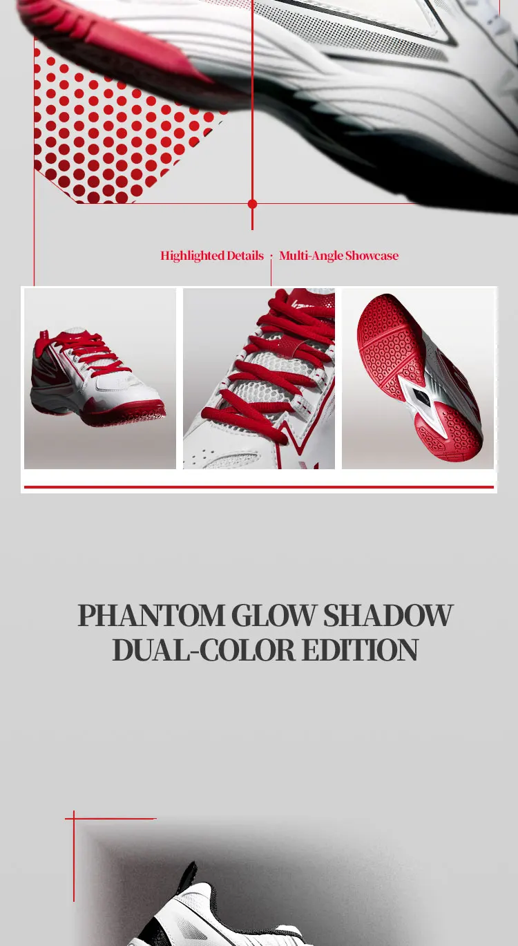 Kawasaki Original Urltra-Light Badminton Schuhe K2B50-C32021 Anti Twist Knöchel Schutz Professionelle Sport Tischtennis Schuhe – Detail 15