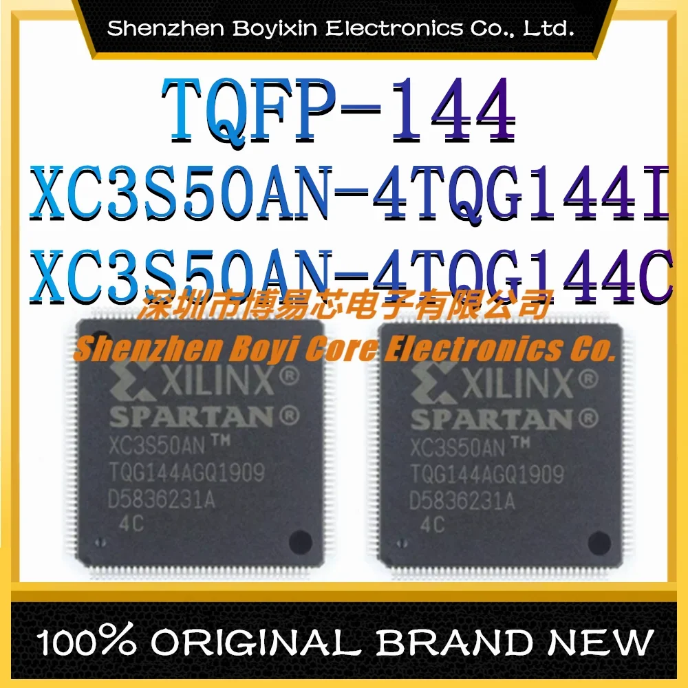 XC3S50AN-4TQG144I XC3S50AN-4TQG144C Package: TQFP-144 Programmable Logic Device (CPLD/FPGA) IC Chip xc3s100e tqfp 144 xc3s100e 4tqg144i new original