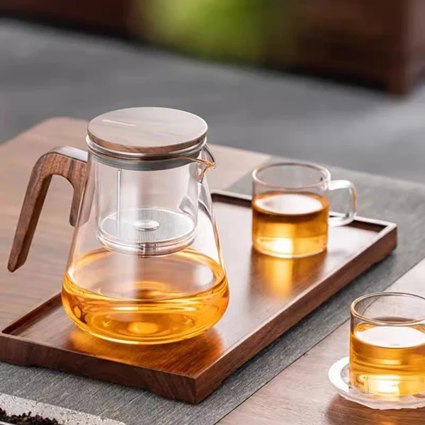 Bonston耐热玻璃泡茶壶，磁吸式开关，礼盒装，27oz-15
