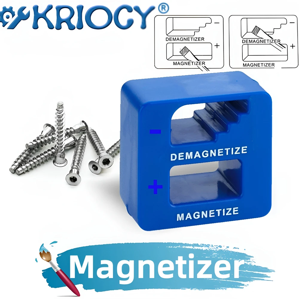 Screwdriver Magnetizer Magnetic Demagnetizer Tool Blue Screwdriver Magnetic Tool Hand Tools