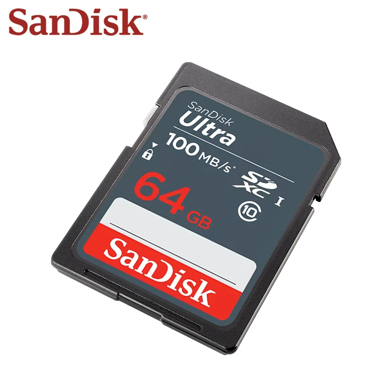 High-Speed SanDisk SDHC/SDXC Memory Card - Up to 256GB Flash Storage