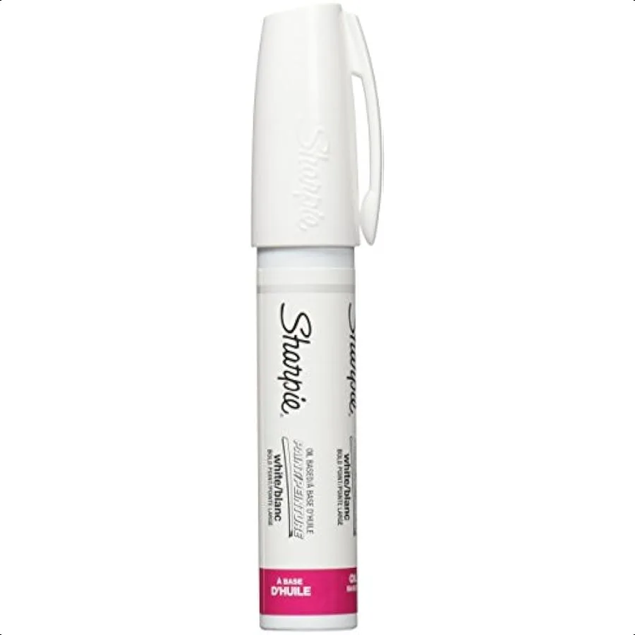 Bold Point White Oil Based Paint Marker