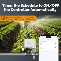 MOES Tuya ZigBee Smart battery Water Gas Valve Controller Automatic Low Power Consumption Voice Control with Alexa Google Home - Image 5