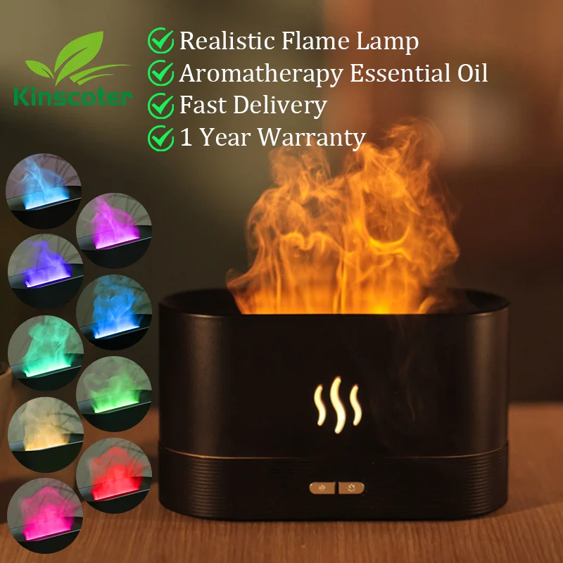 Diffusore, lampada e umidificatore 3 in 1 diffusore di oli essenziali