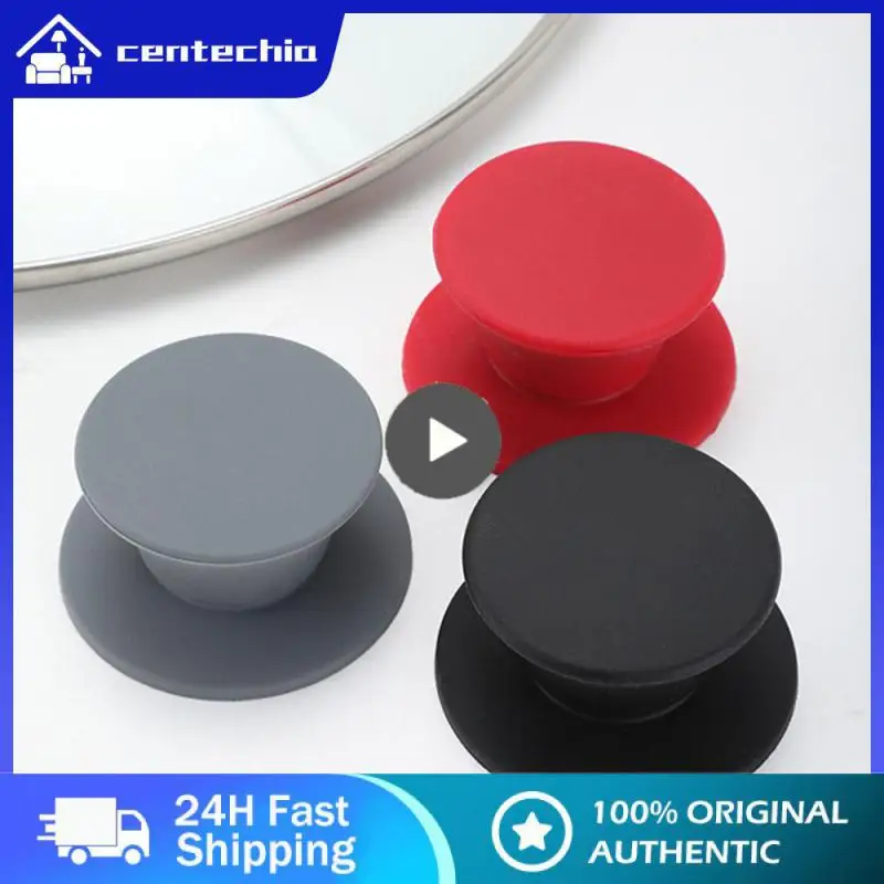 Pot Lid Knob Silicone Universal Pot Lid Cover Knob Handle Kitchen Cookware Replacement