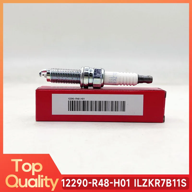 4pcs/lots 12290 R48 H01 ILZKR7B11S Iridium Spark Plug For Honda Accord