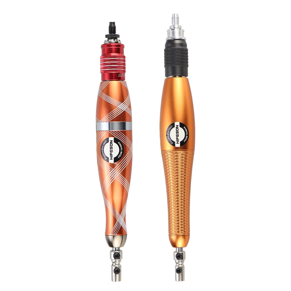 Ultrasonic Pneumatic Polishing File Air Mini Grinding Pen Precision Detail Polishing 1-1.2mm Front And Rear Stroke 6