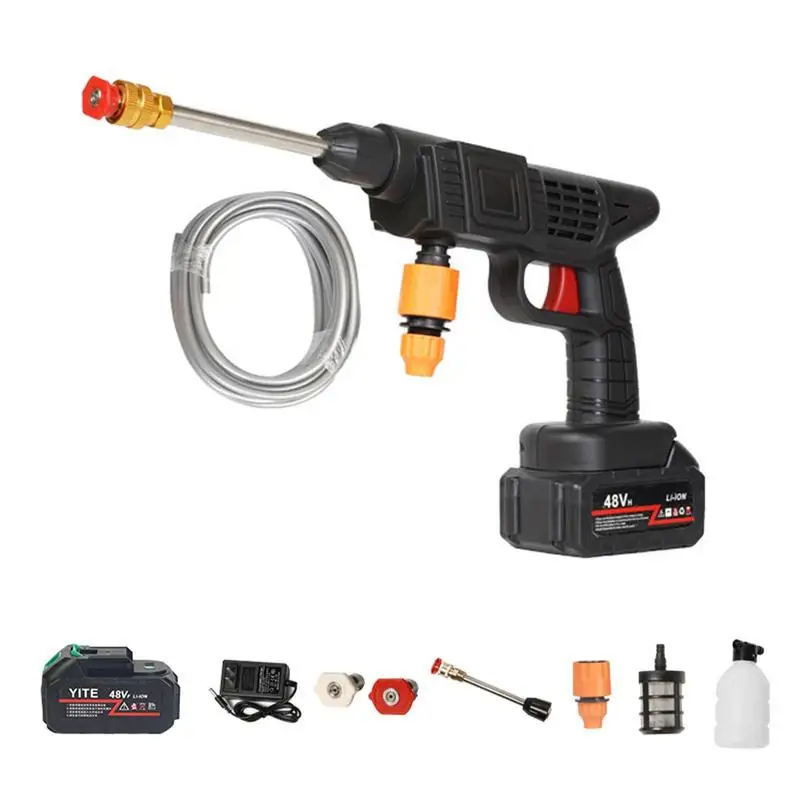 

High Pressure Washer Car Pressure Washer Cordless Portable Power Washer Mini Pressure Washer Car Wash Nozzle High Pressure