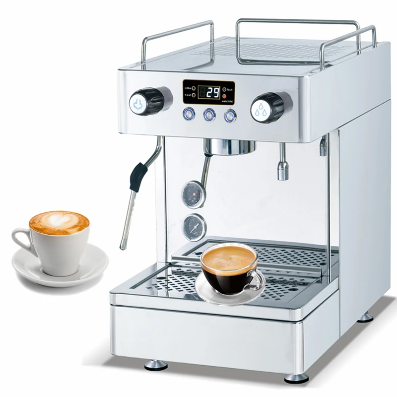 Cafetera eléctrica manual barista italiana express kaffeemaschine, máquina de café portátil, cafetera profesional espresso