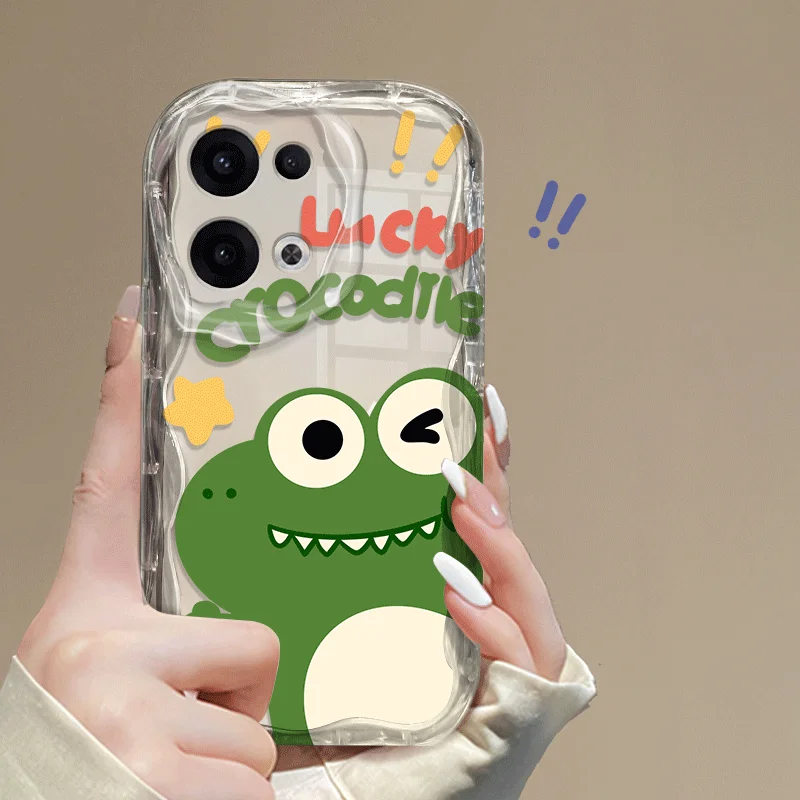 Cartoon Frog Pattern Shockproof TPU Protective Case