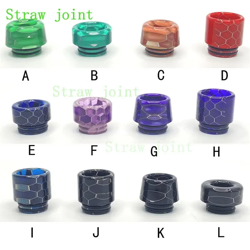 810 Big Caliber Resin Straw Joint 1 PCS Straw Adapter
