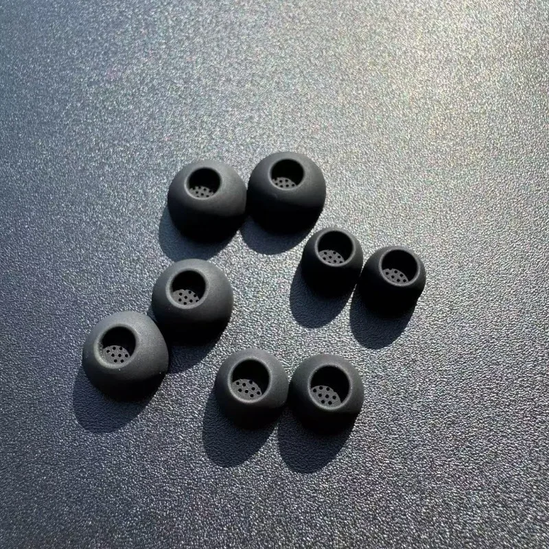 4 Pairs Replacement Ear Tips for Sennheiser MOMENTUM 4th Generation Earphone ,Replacement Silicone Tips Sennheiser tw4 Earbuds