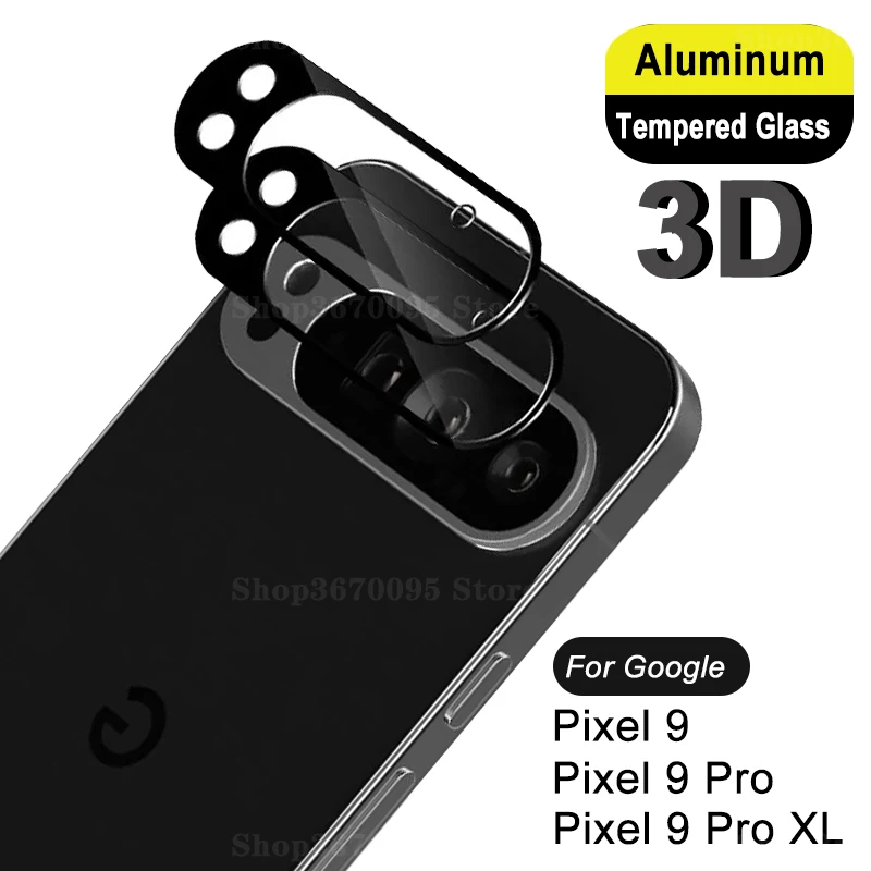 Premium Black Camera Lens Protector and Screen Shield for Google Pixel Pro & XL Series