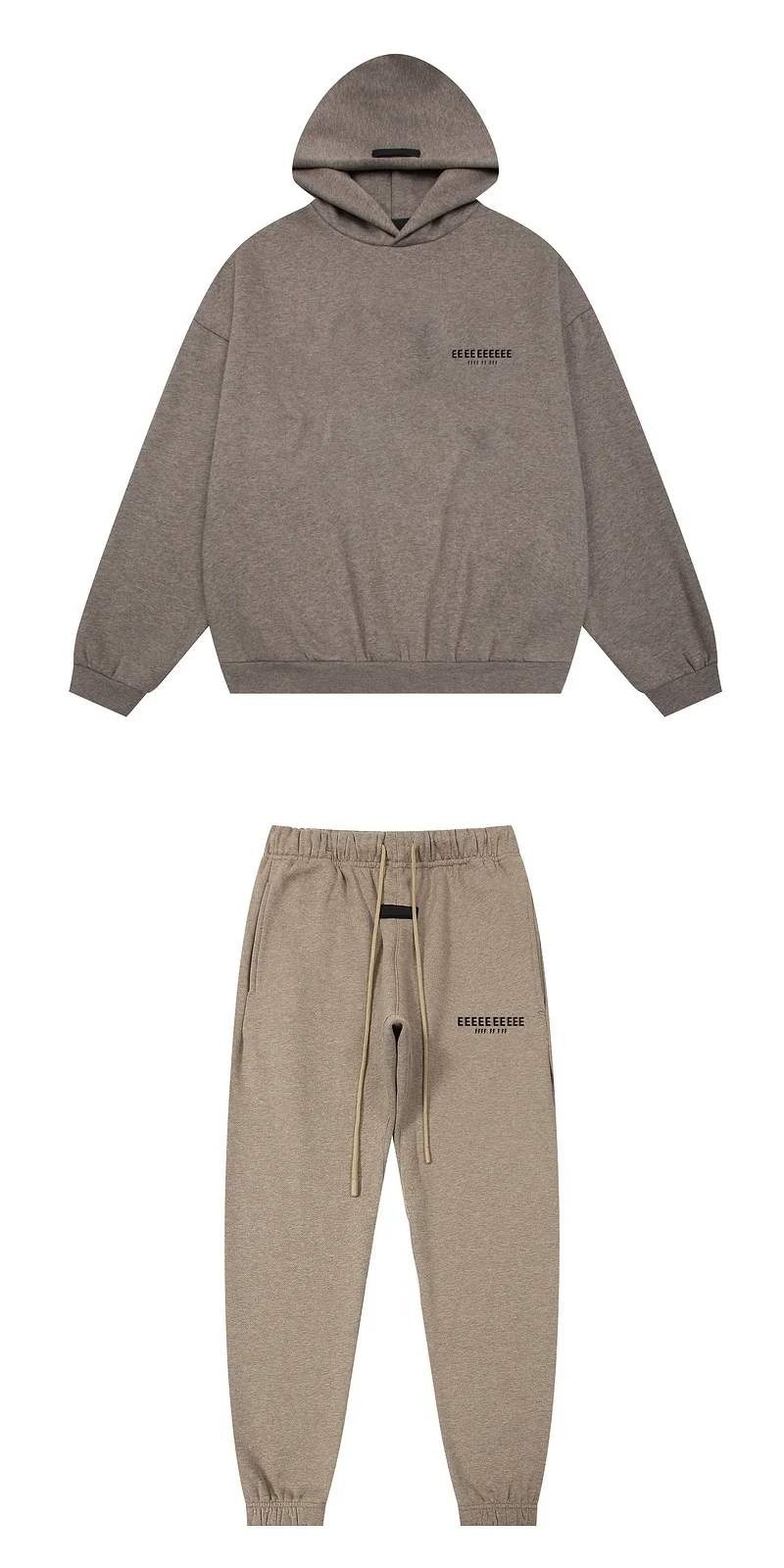 Classic Brand Hoodies Sweatpants Set High Quality Fleece Sweatshirts Men’s Hiphop Streetwear Oversize Tracksuits Hoodies Pants