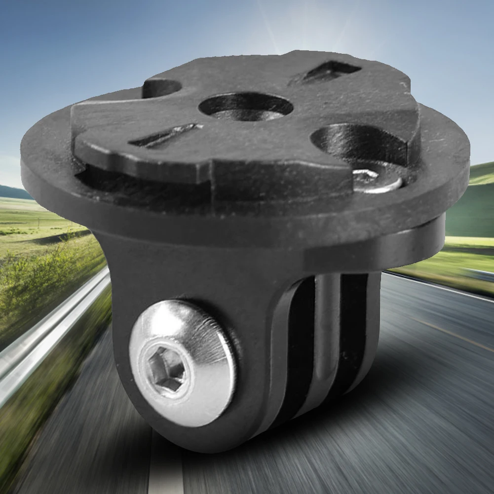 Bicycle Sports Camera Mount Holder Base Bike Front Light Bracket Adapter Aluminum Alloy Cycling Computer Stand for Garmin Gopro