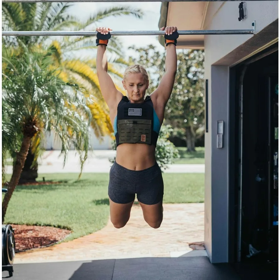 Unbrokenshop SPEED VEST Weighted Vest Woman, Heavy-duty fabrics optimized for running and workouts 15lb sand plates