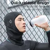 WEST BIKING Warm Cycling Headgear Winter Windproof Full Face Mask High Elastic Breathable Balaclava Hat Men Women Cycling Cap 4