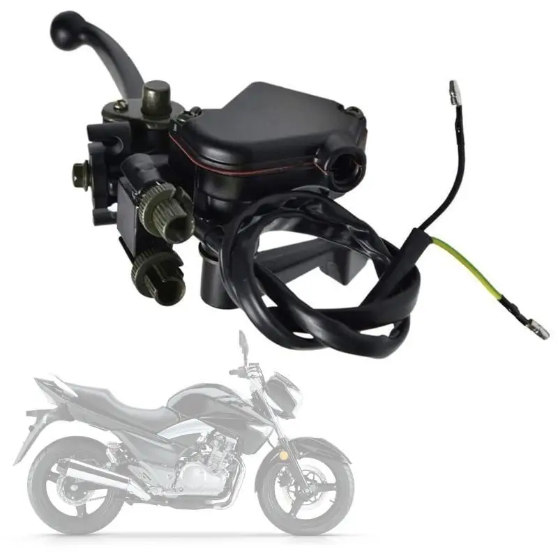 31BC 7/8 22mm 엄지 스로틀 케이블, 50cc 90cc 150cc 250cc ATV 쿼드 오토바이 용 듀얼 브레이크 레버 어셈블리 포함