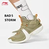 LI-NING Men's BADFIVE STORM Outdoor Basketball Shoes Wear-Resistant Sports Shoes Comfortable LiNing Sneakers ABFU051