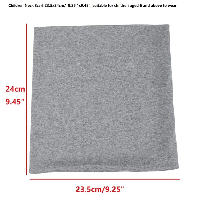 New Cotton Winter Scarf for Boys Girls Women Men Knitted Scarves Unisex Elastic Mufflers Children Autumn Crochet Baby Scarf