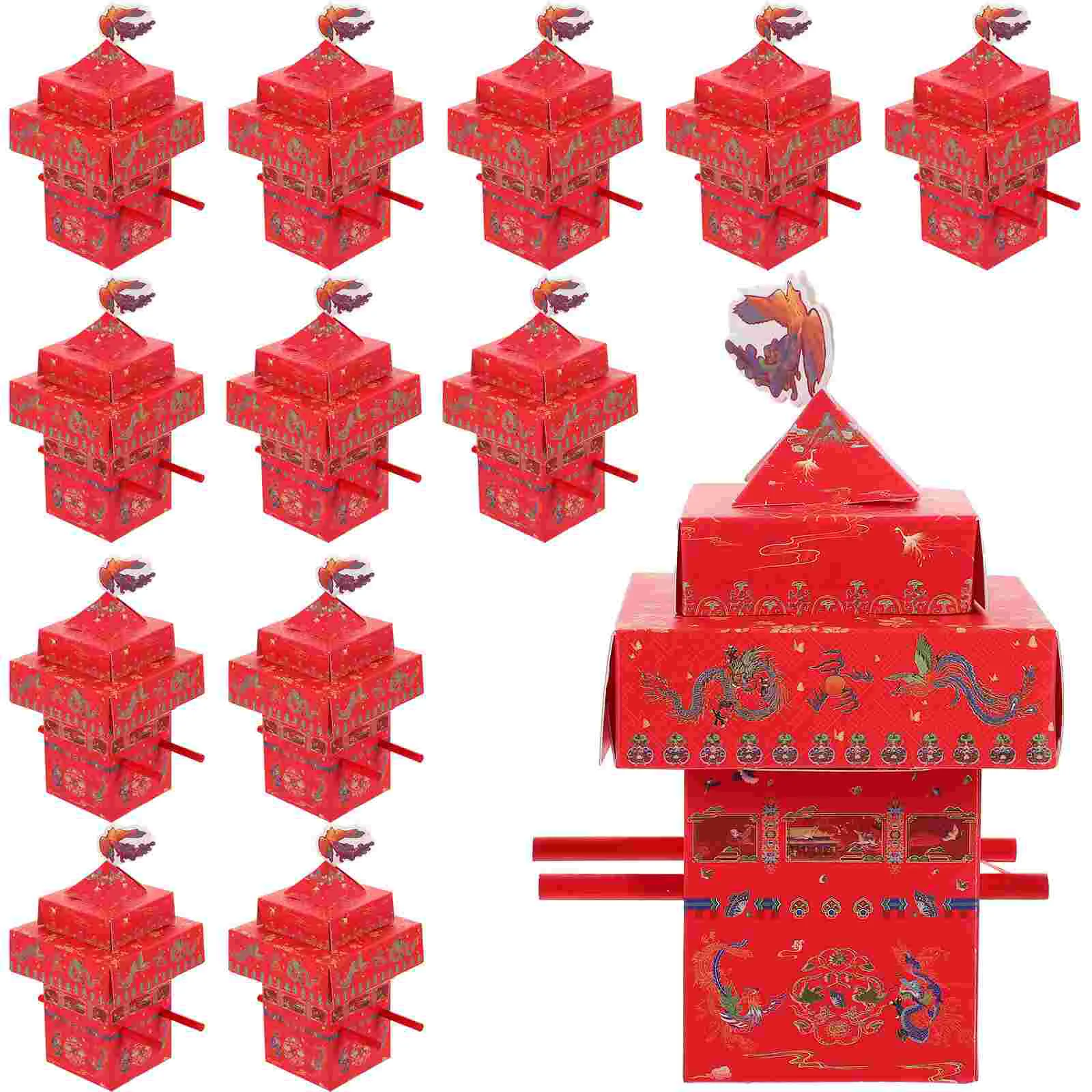 

25 Pcs Bridal Sedan Wedding Candy Box The Gift Boxes Paper Case 250g White Card Party Supplies Bridesmaid Goodies